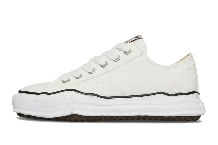 Maison Mihara Yasuhiro-Maison Mihara Yasuhiro Peterson OG Sole Canvas Low White-StoreGoods