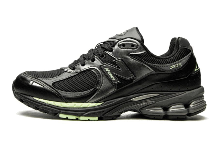 New Balance-2002R Black Silver Green-StoreGoods
