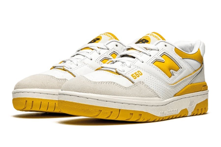 New Balance-550 Sea Salt Varsity Gold-StoreGoods
