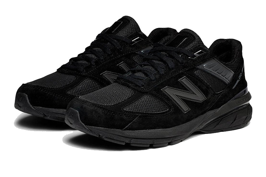 New Balance-990 V5 Made In USA Triple Black-StoreGoods