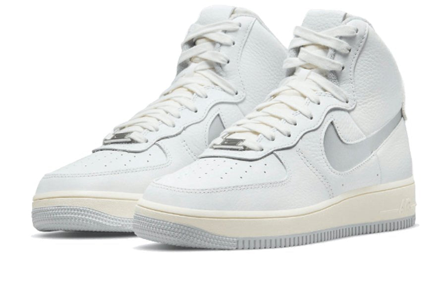 Nike-Air Force 1 High Sculpt White Silver-StoreGoods