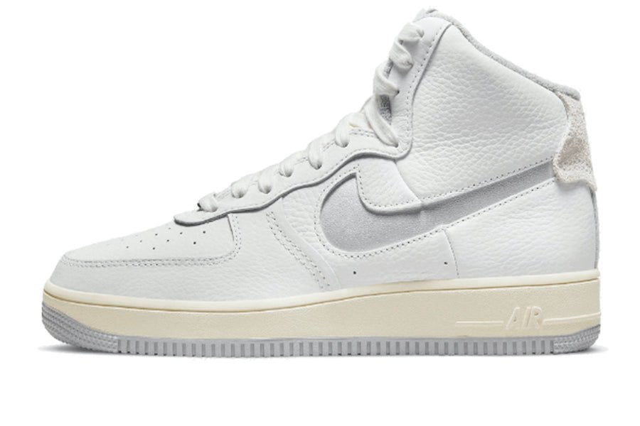 Nike-Air Force 1 High Sculpt White Silver-StoreGoods