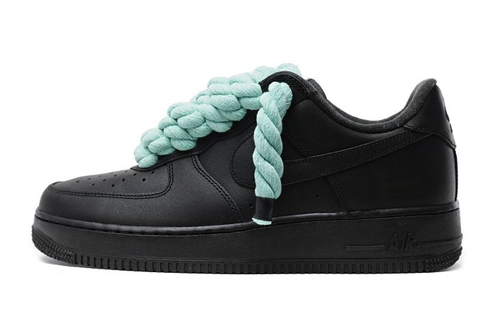 Nike-Air Force 1 Low '07 Black Rope Force Mint-StoreGoods