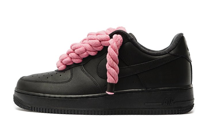 Nike-Air Force 1 Low '07 Black Rope Force Pink-StoreGoods