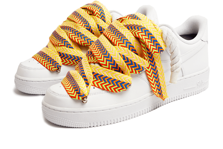 Nike-Air Force 1 Low '07 White Rope Lanvin Orange-StoreGoods
