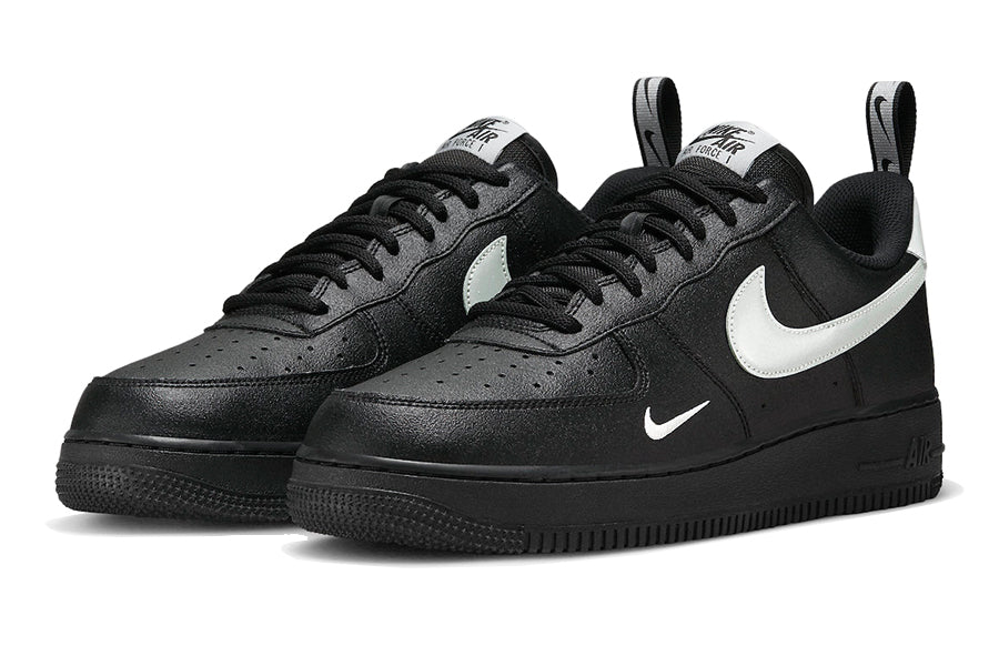 Nike-Air Force 1 Low Black Metallic Silver-StoreGoods