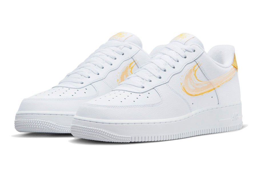 Nike-Air Force 1 Low Brushstroke Solar Flare-StoreGoods
