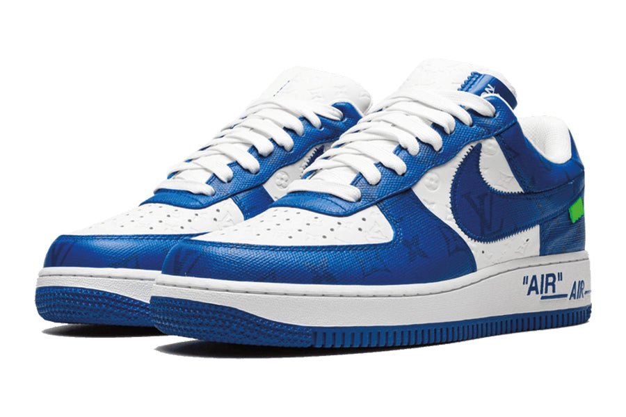 Nike-Air Force 1 Low Louis Vuitton White Royal-StoreGoods