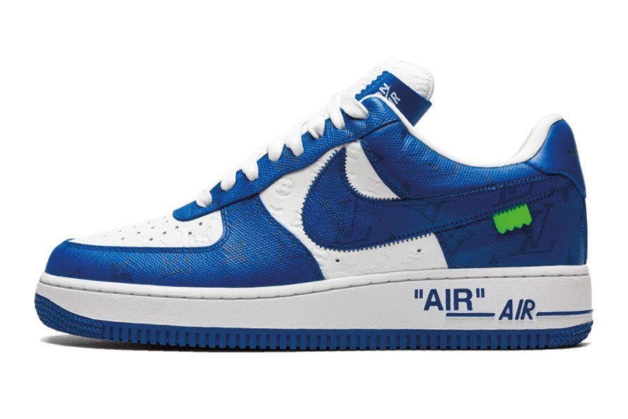 Nike-Air Force 1 Low Louis Vuitton White Royal-StoreGoods