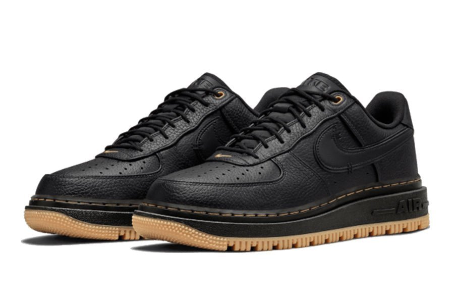 Nike-Air Force 1 Low Luxe Black Gum-StoreGoods