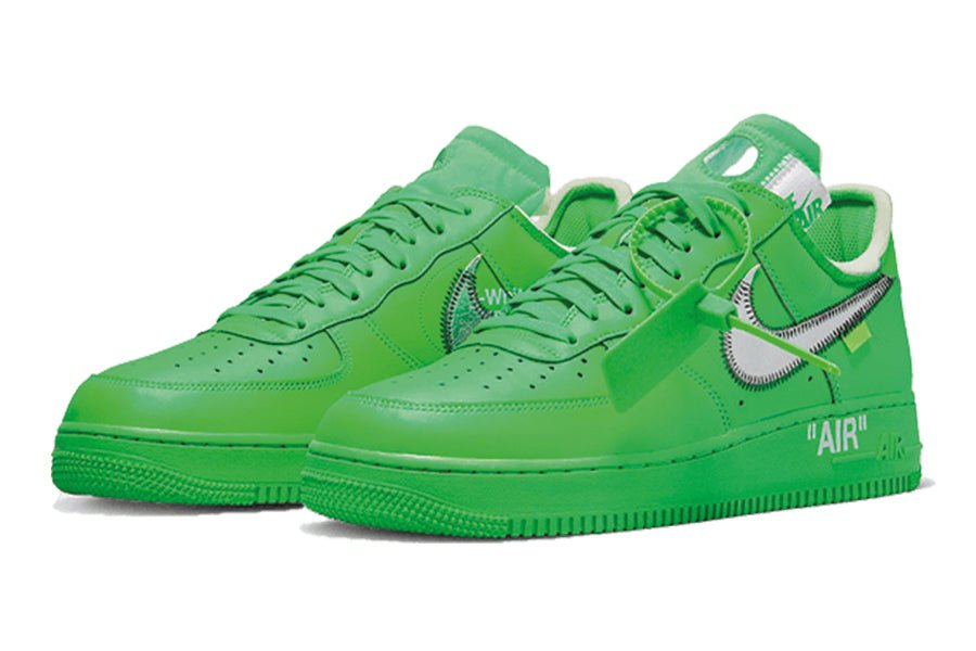 Nike-Air Force 1 Low Off-White Light Green Spark-StoreGoods