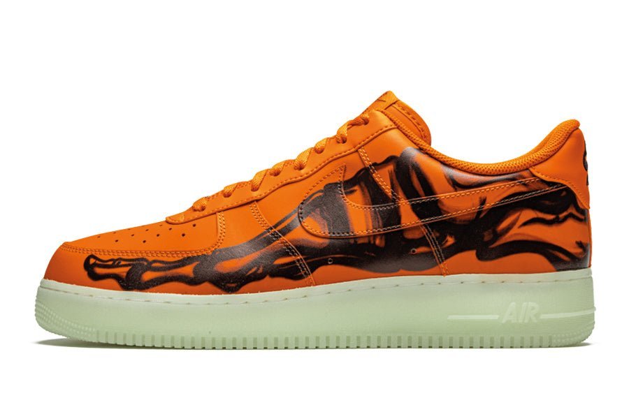 Nike-Air Force 1 Low Skeleton Orange-StoreGoods