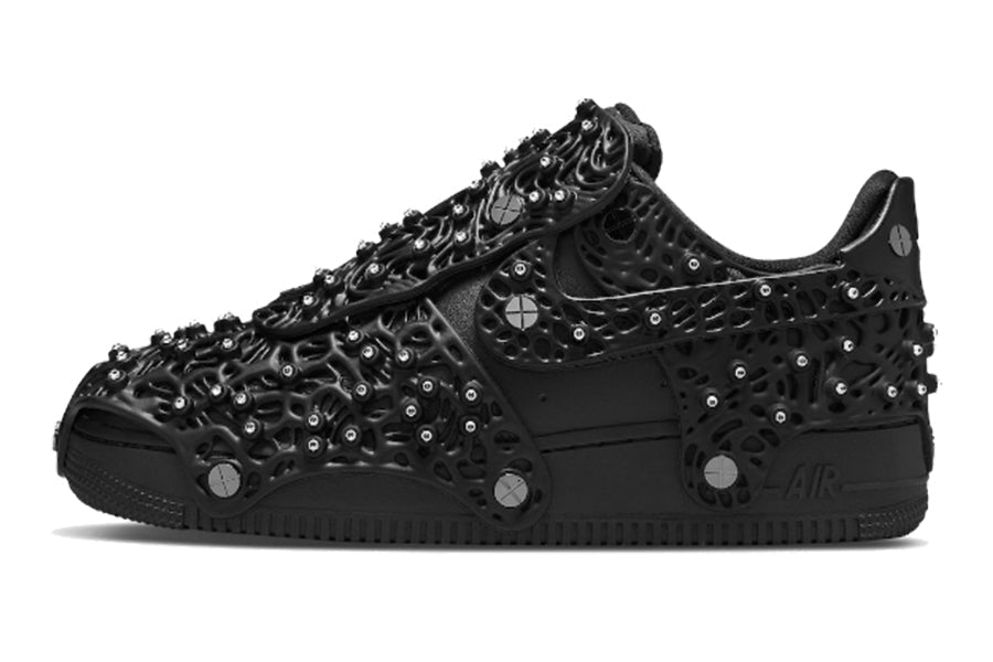 Nike-Air Force 1 Low Swarovski Triple Black-StoreGoods