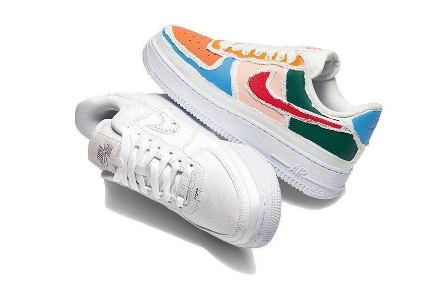 Nike-Air Force 1 Low Tear Away Red Swoosh-StoreGoods