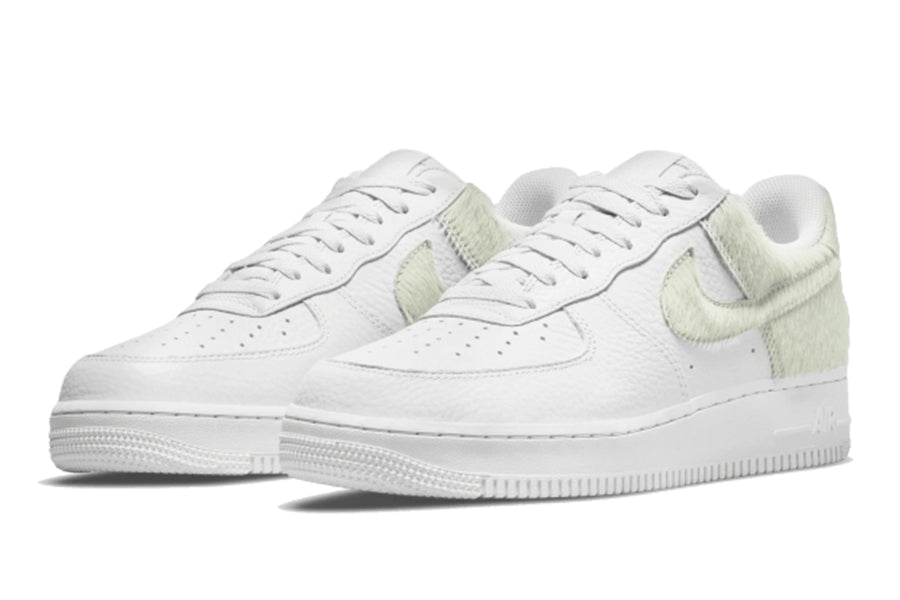 Nike-Air Force 1 Low White Pony Hair Heel-StoreGoods