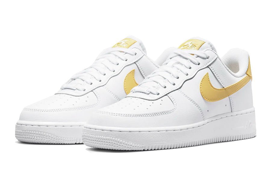 Nike-Air Force 1 Low White Saturn Gold-StoreGoods