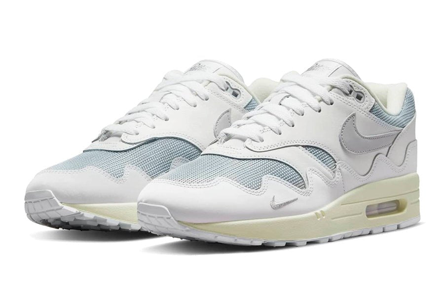 Nike-Air Max 1 Patta White Grey-StoreGoods
