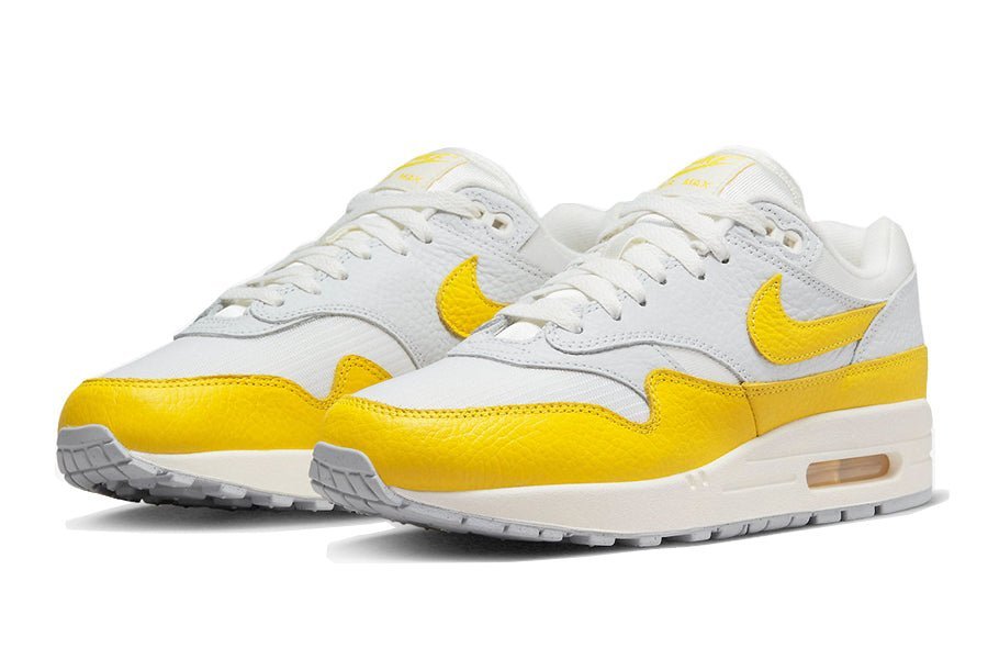 Nike-Air Max 1 White Bright Yellow-StoreGoods