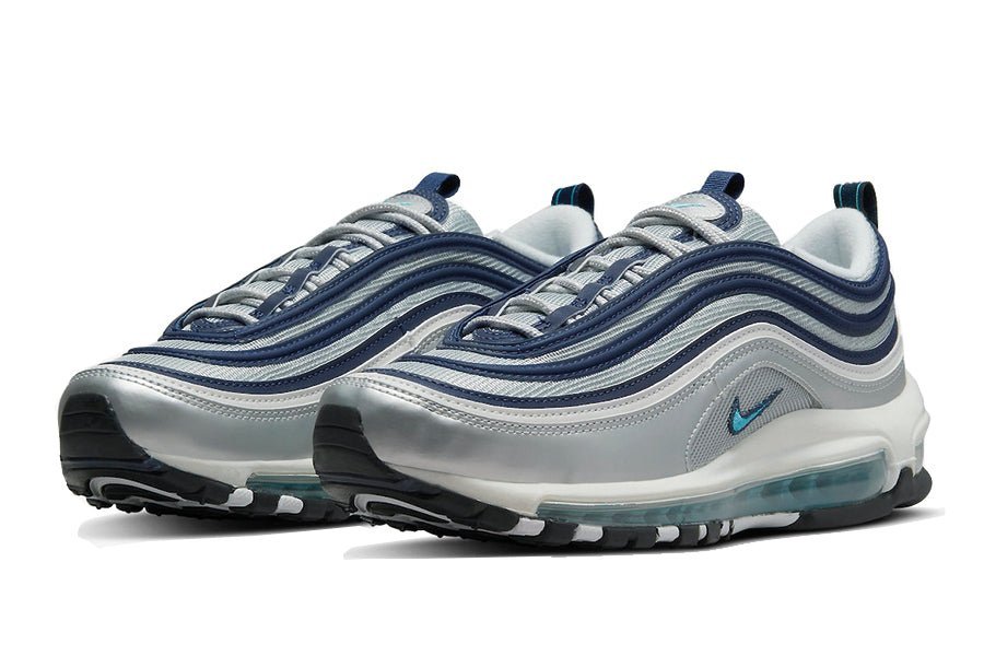 Nike-Air Max 97 Metallic Silver Blue-StoreGoods
