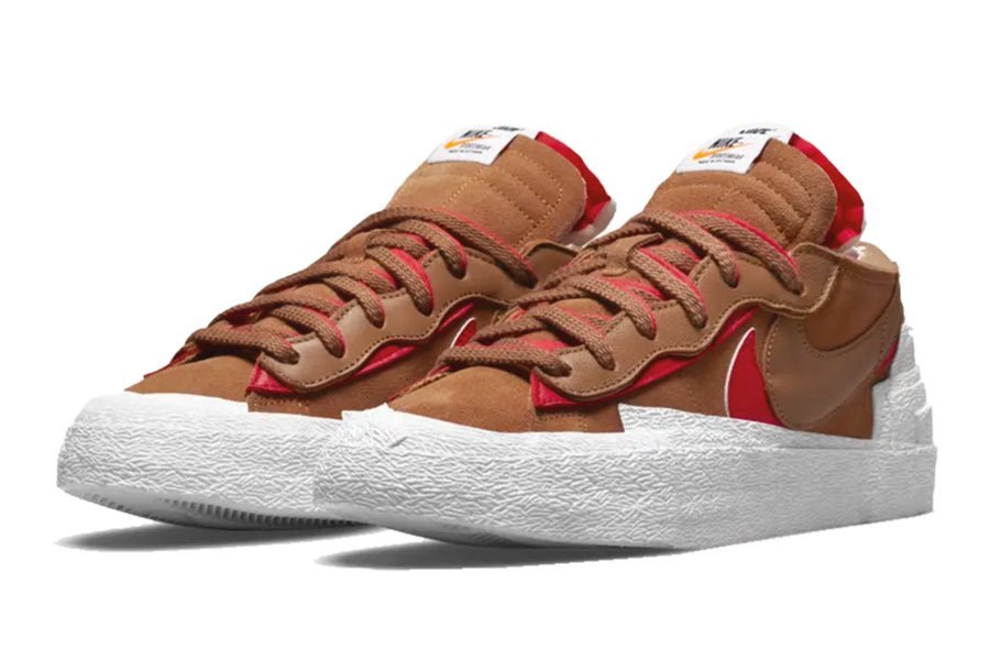 Nike-Blazer Low Sacai British Tan-StoreGoods