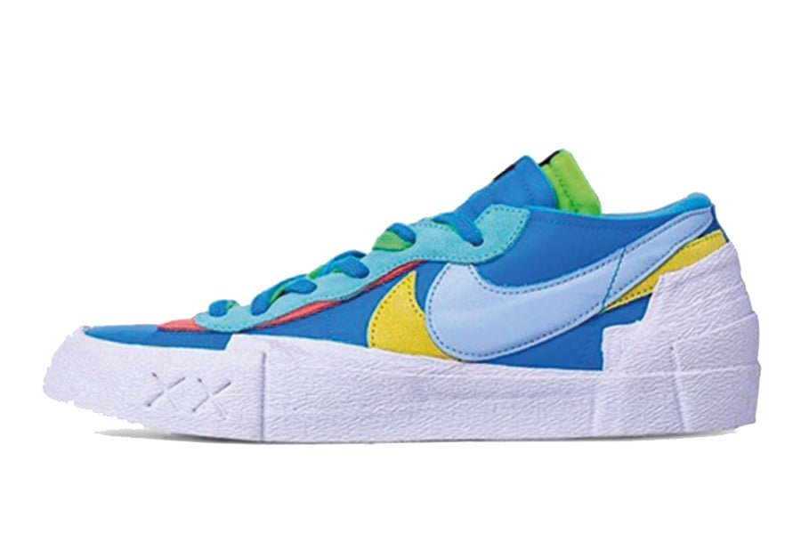 Nike-Blazer Low Sacai Kaws Blue-StoreGoods