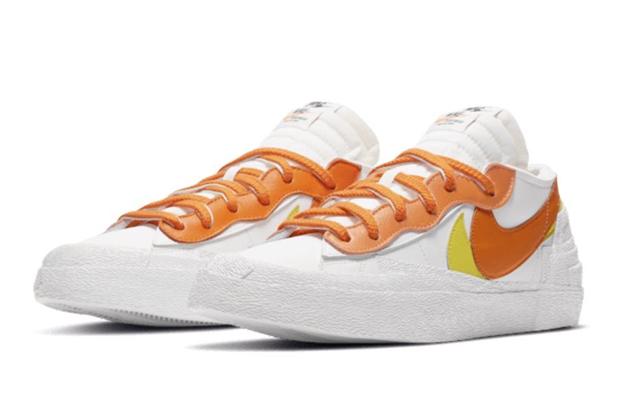 Nike-Blazer Low Sacai White Magma Orange-StoreGoods
