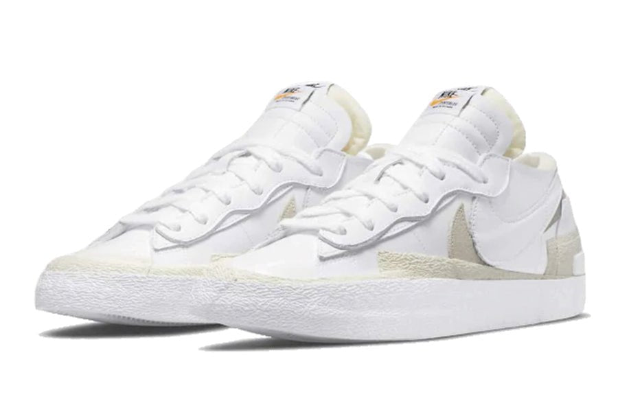 Nike-Blazer Low Sacai White Patent-StoreGoods