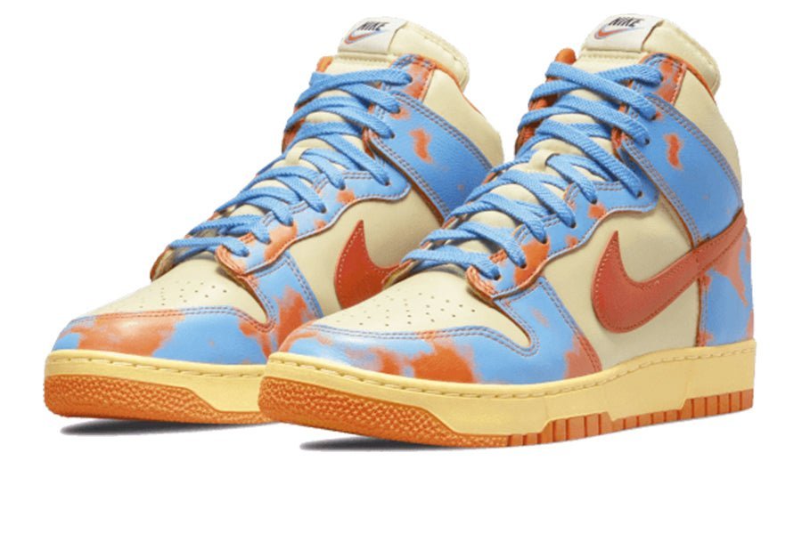 Nike-Dunk High 1985 Acid Wash Orange-StoreGoods