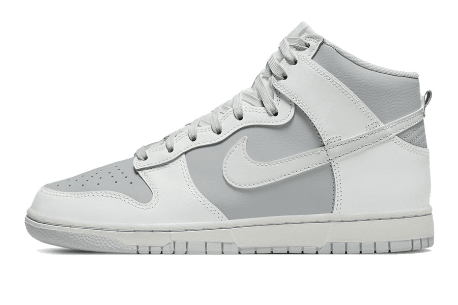Nike-Dunk High Grey White-StoreGoods