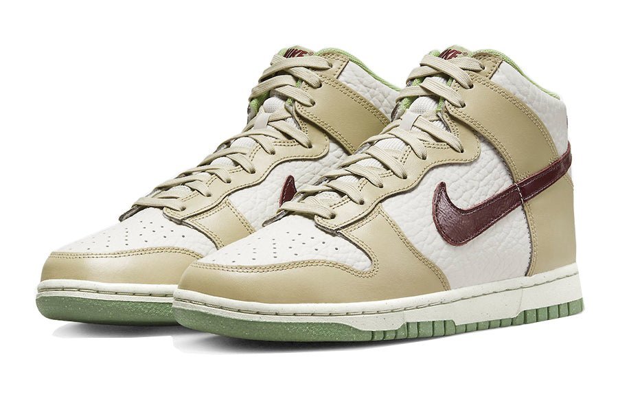 Nike-Dunk High White Tan Alligator-StoreGoods
