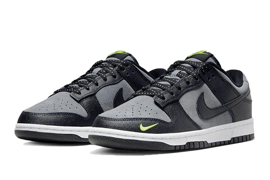 Nike-Dunk Low Black Grey Green Strike-StoreGoods