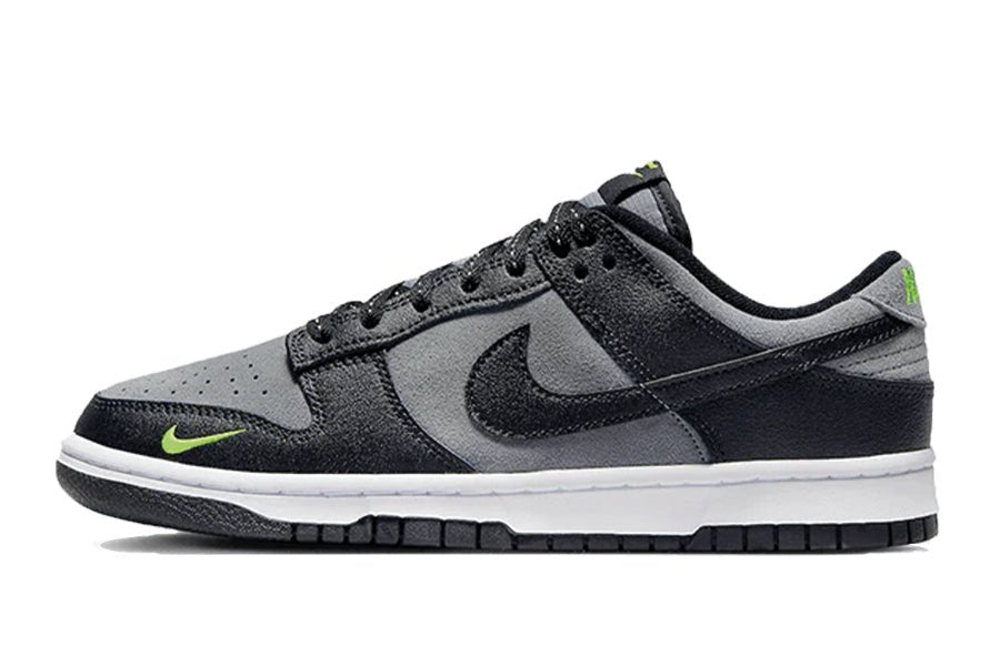 Nike-Dunk Low Black Grey Green Strike-StoreGoods