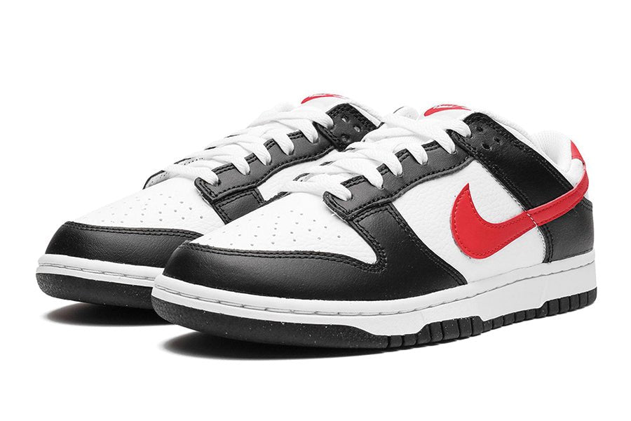 Nike-Dunk Low Black White Red-StoreGoods