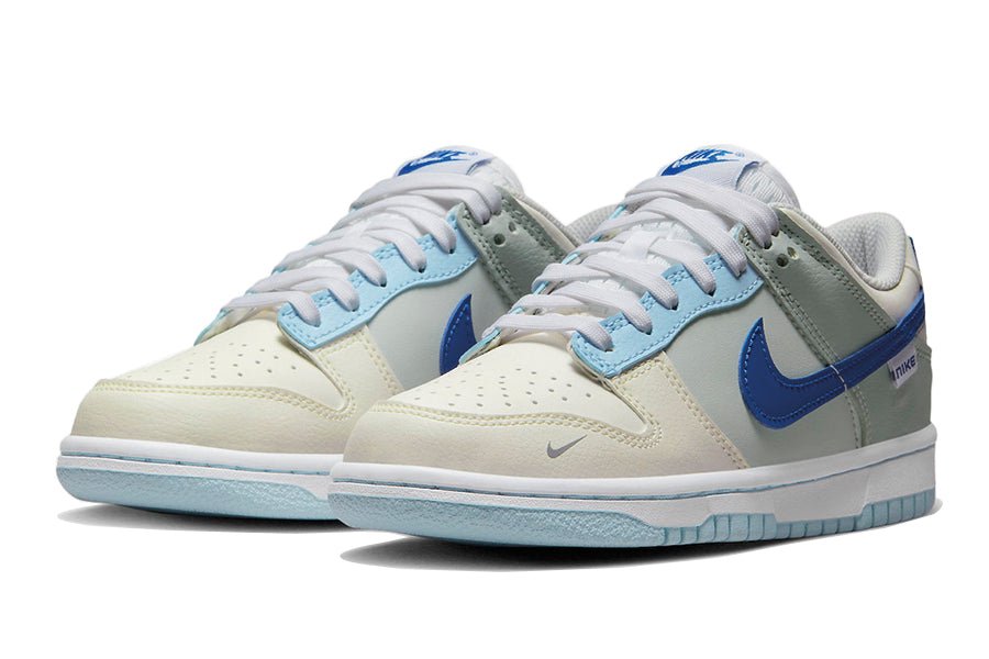 Nike-Dunk Low Ivory Hyper Royal-StoreGoods