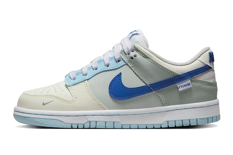 Nike-Dunk Low Ivory Hyper Royal-StoreGoods