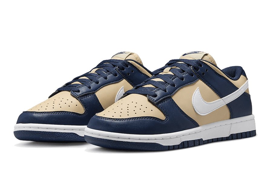 Nike-Dunk Low Next Nature Midnight Navy Gold-StoreGoods