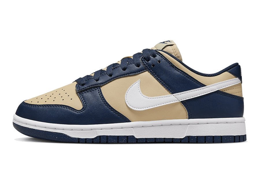 Nike-Dunk Low Next Nature Midnight Navy Gold-StoreGoods