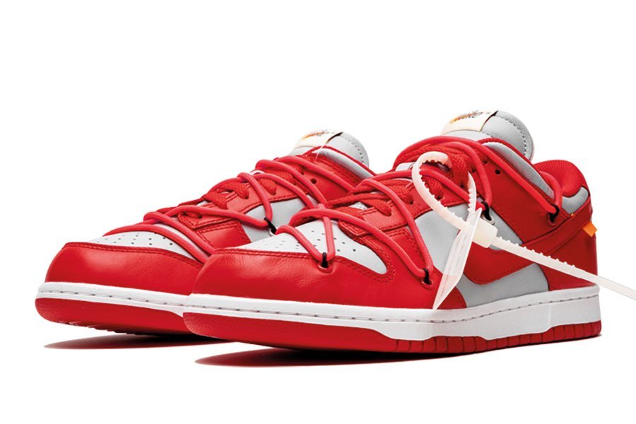 Nike-Dunk Low Off White University Red-StoreGoods