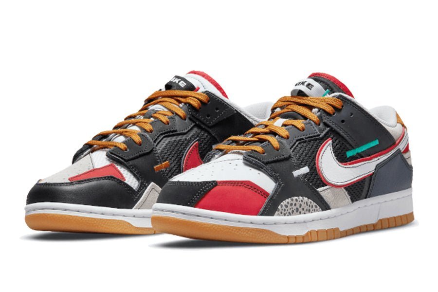 Nike-Dunk Low Scrap University Red-StoreGoods