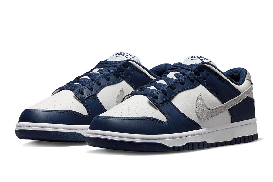 Nike-Dunk Low Summit White Midnight Navy-StoreGoods