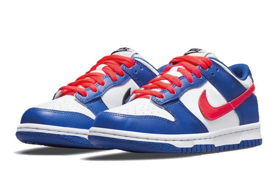 Nike-Dunk Low White Royal Red-StoreGoods