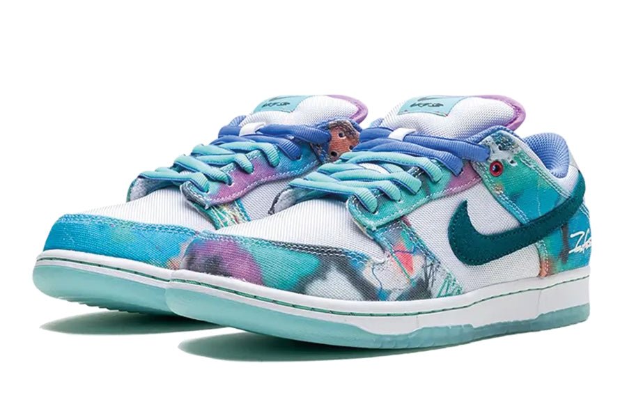 Nike-Dunk SB Low Futura Laboratories Bleached Aqua-StoreGoods