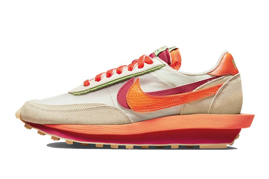 Nike-LD Waffle Sacai Clot Net Orange Blaze-StoreGoods