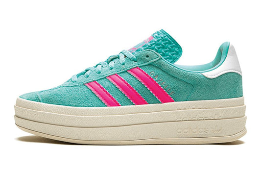 Adidas-Gazelle Bold Flash Aqua Lucid Pink-StoreGoods
