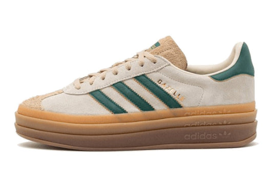 Adidas-Gazelle Bold Magic Beige Collegiate Green-StoreGoods