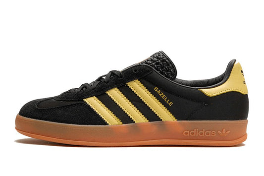 Adidas-Gazelle Indoor Core Black Almost Yellow-StoreGoods