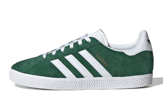 Adidas-Gazelle Junior Dark Green White-StoreGoods