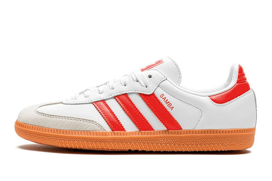 Adidas-Samba OG White Solar Red Gum-StoreGoods