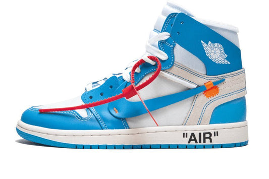 Air Jordan-Air Jordan 1 High Off White University Blue-StoreGoods