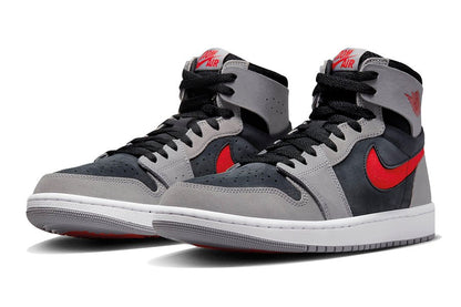 Air Jordan-Air Jordan 1 High Zoom CMFT 2 Black Fire Red Cement-StoreGoods